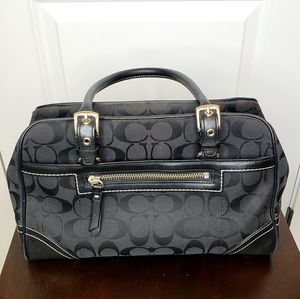 Coach Satchel in Signature Canvas